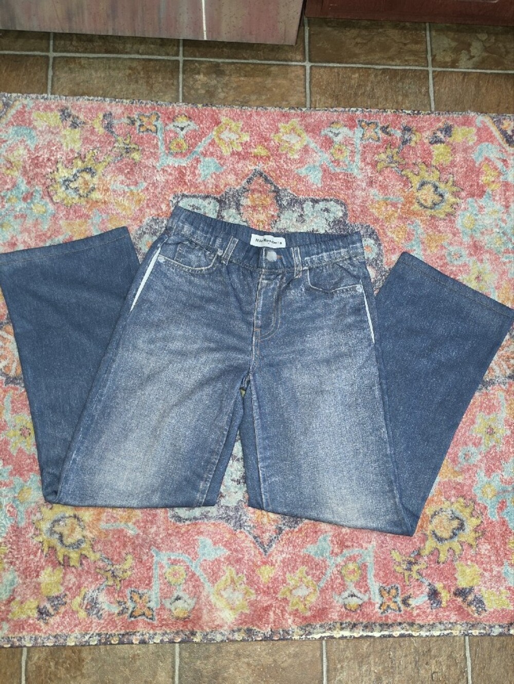 ☆ Mila Rosabella Pull On Faux Denim Pajama Sweatpant Jeans • 2 Pair • Size S ☆ - Picture 7 of 11